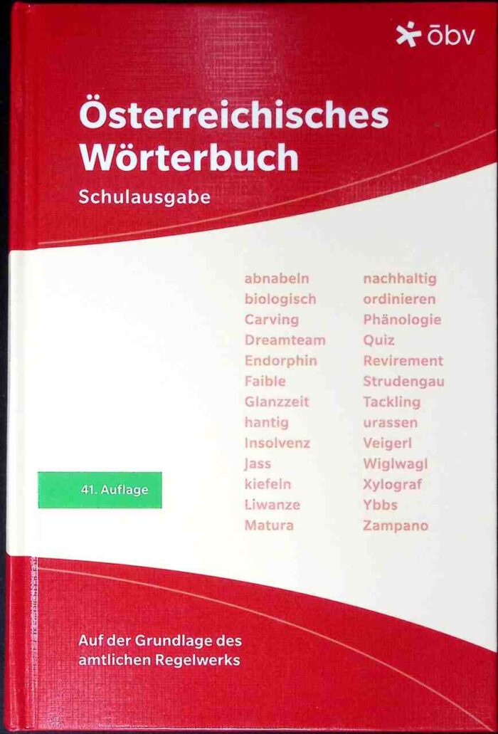 Österreichisches Wörterbuch Schulausgabe - obrazek 1
