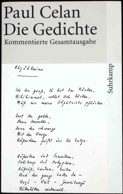 Die Gedichte: Kommentierte Gesamtausgabe