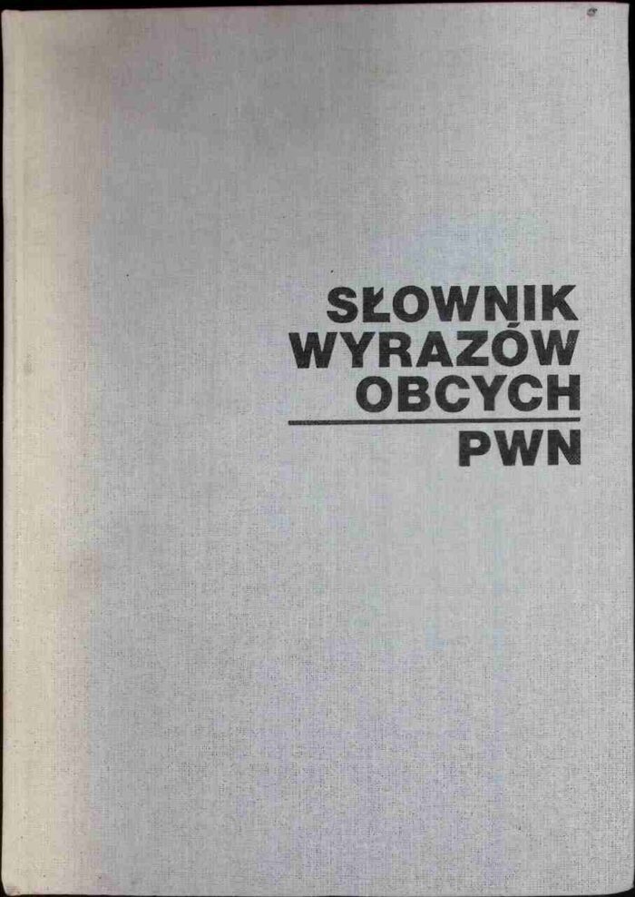 Słownik wyrazów obcych - obrazek 1