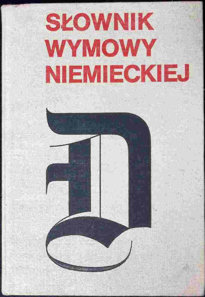 Słownik wymowy niemieckiej - obrazek 1
