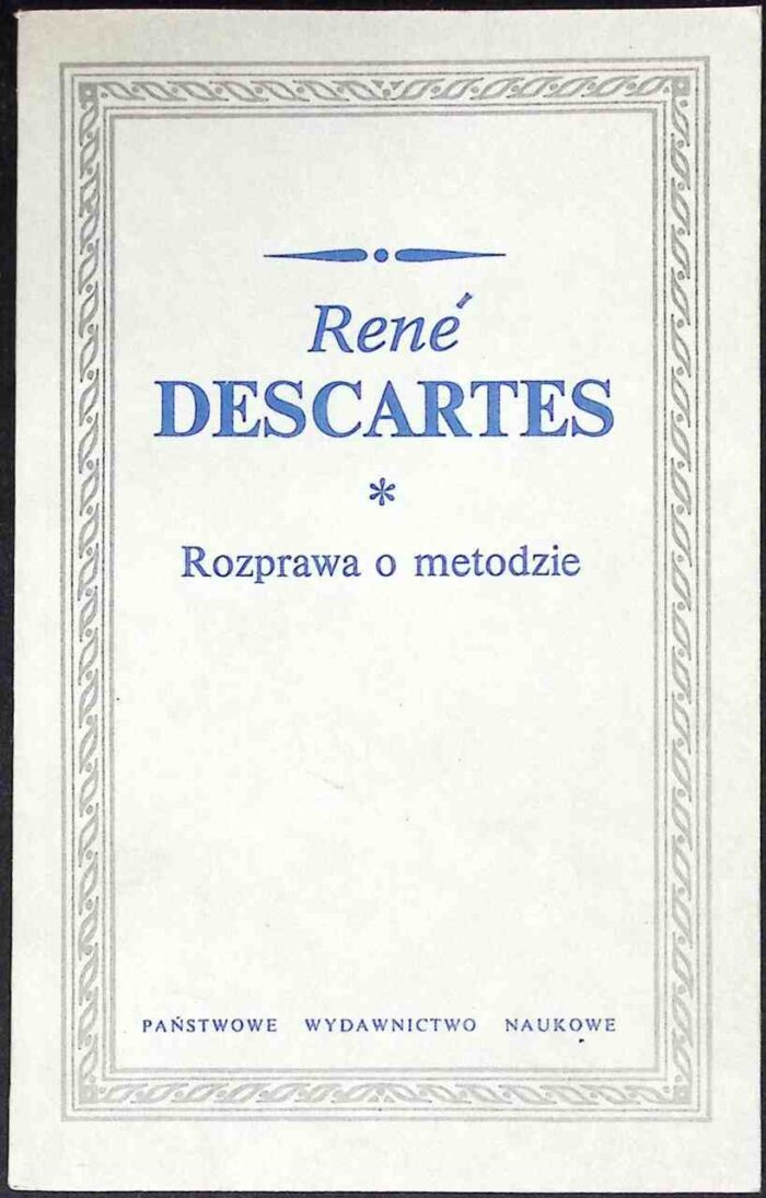 Rozprawa o metodzie - obrazek 1