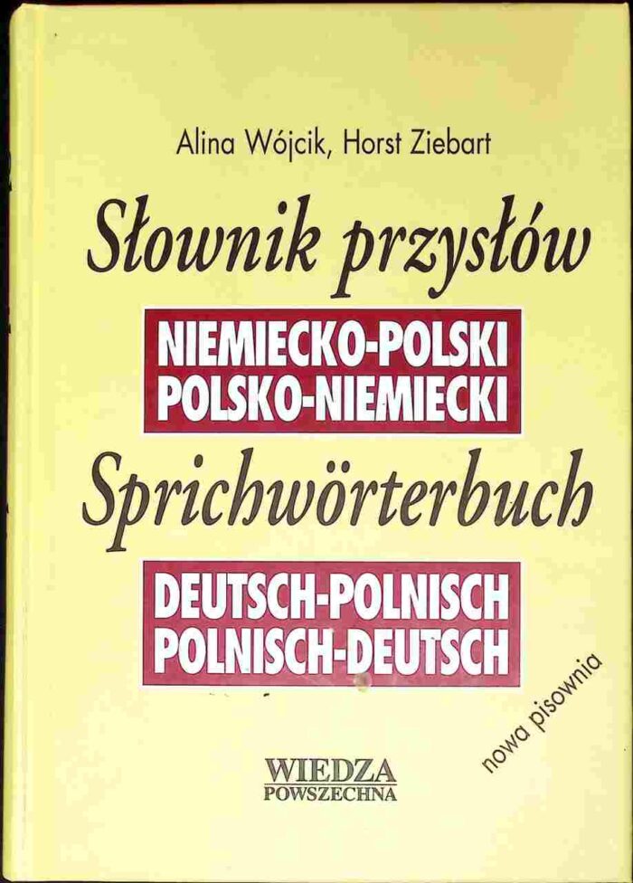 Słownik przysłów niemiecko-polski, polsko-niemiecki - obrazek 1