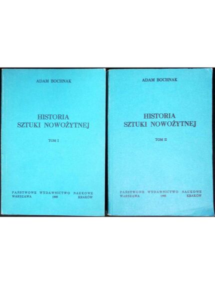 Historia sztuki nowożytnej, t. I-II