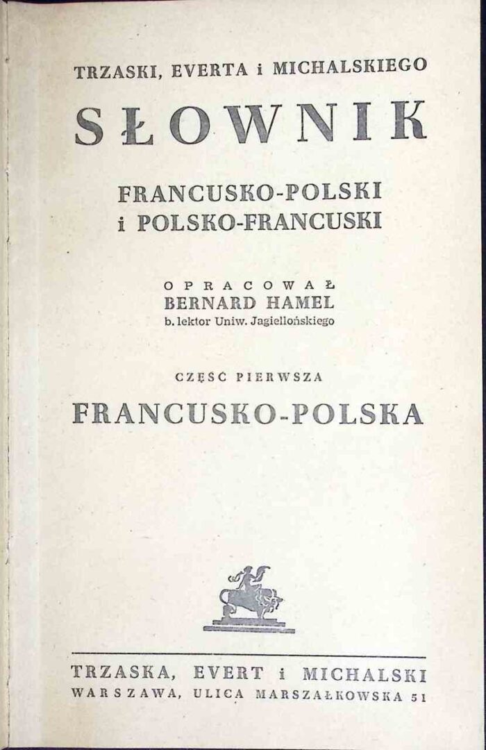 Słownik francusko-polski - obrazek 1