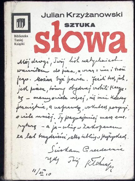Sztuka słowa