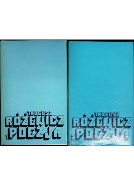 Poezja, t. I-II - Tadeusz Różewicz