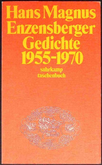 Enzensberger Gedichte 1955-1970