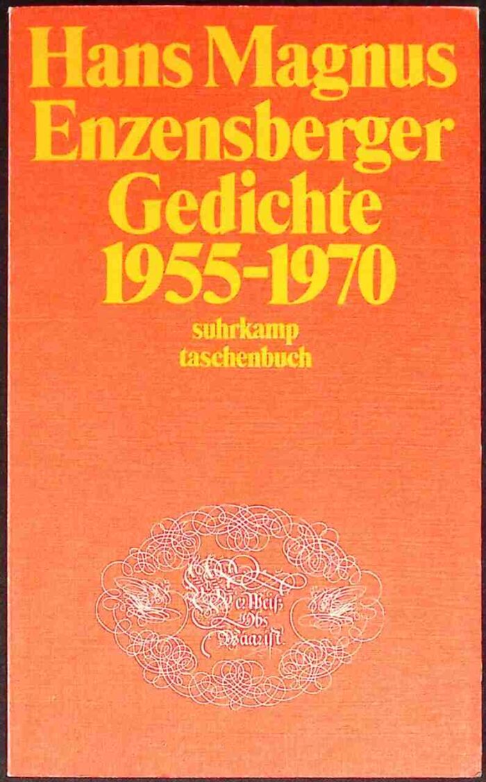 Enzensberger Gedichte 1955-1970 - obrazek 1