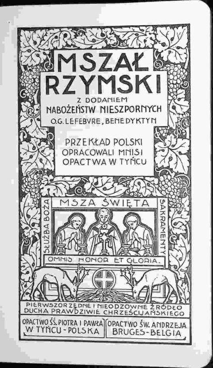 Mszał Rzymski z dodaniem nabożeństw nieszpornych (1958)