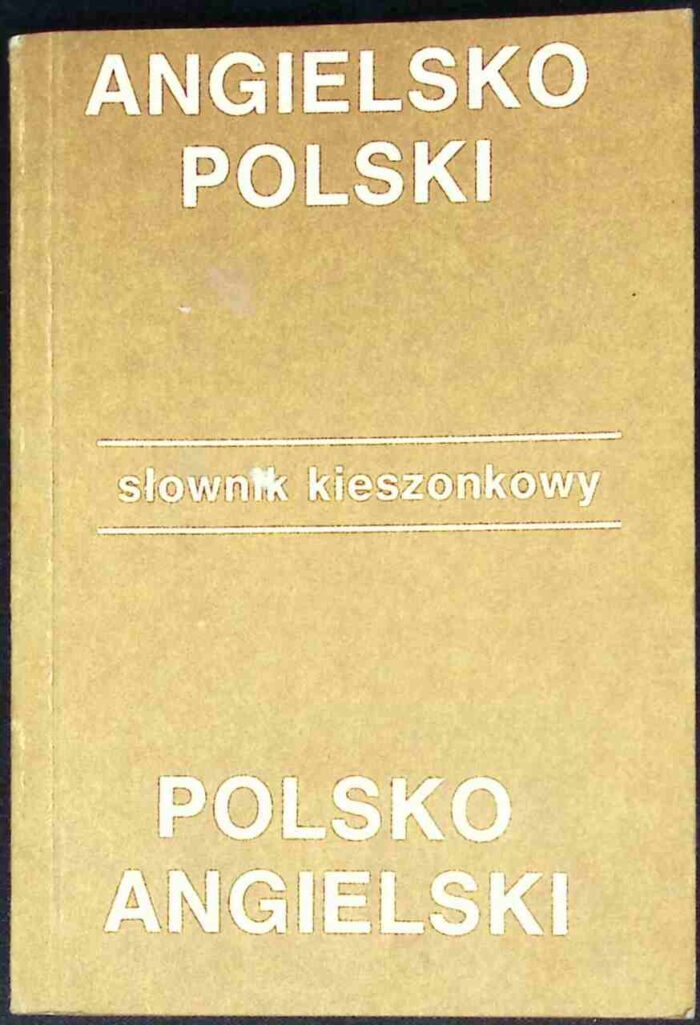 Słownik kieszonkowy angielsko-polski, polsko-angielski - obrazek 1