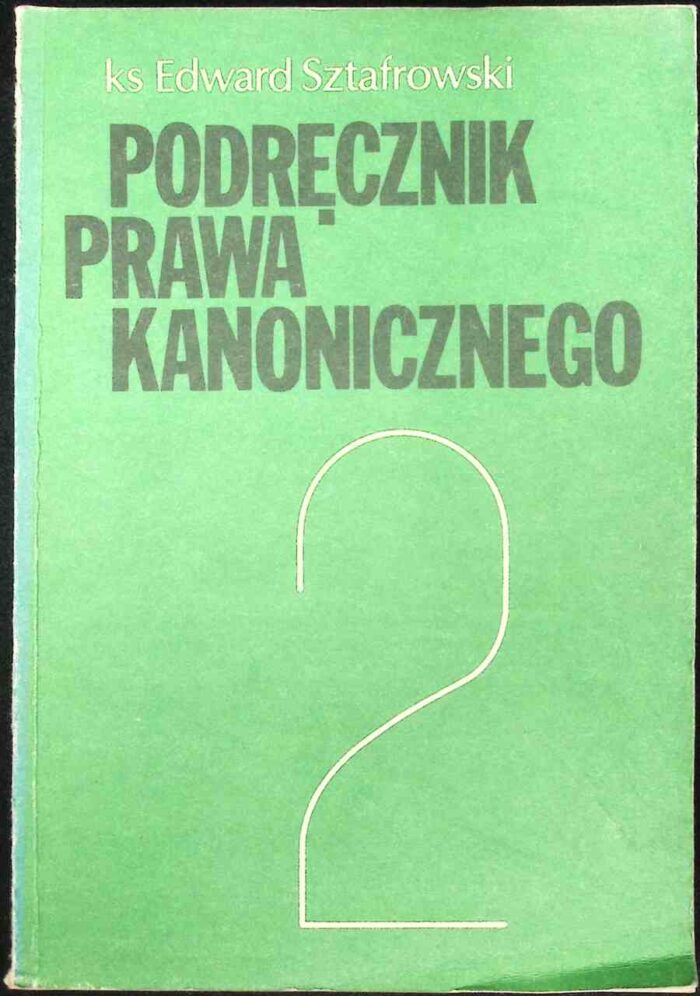 Podręcznik prawa kanonicznego, t. 2 - obrazek 1