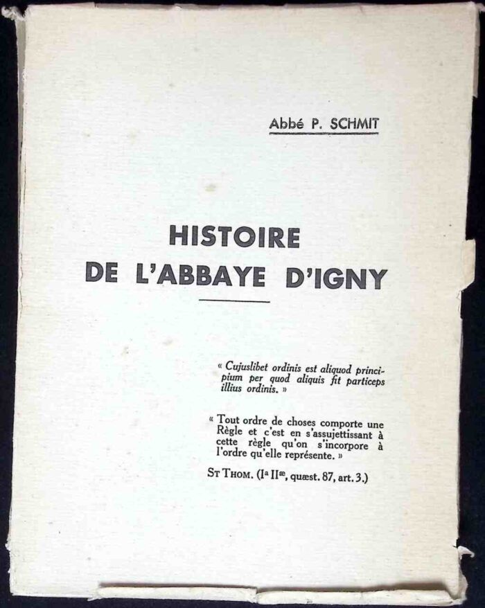 Histoire de L'Abbaye D'Igny - obrazek 1