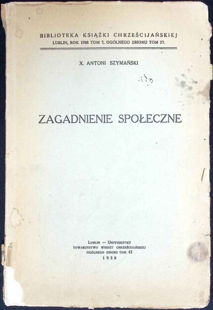 Zagadnienie społeczne