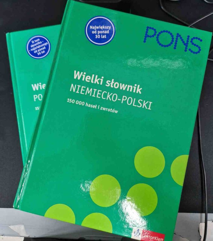 PONS Wielki słownik niemiecko-polski, polsko-niemiecki, t. I-II - obrazek 1