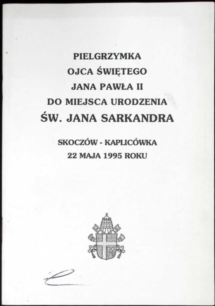 Pielgrzymka Ojca świętego Jana Pawła II do miejsca urodzenia św. Jana Sarkandra