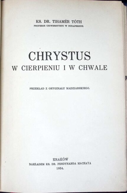 Chrystus w cierpieniu i w chwale