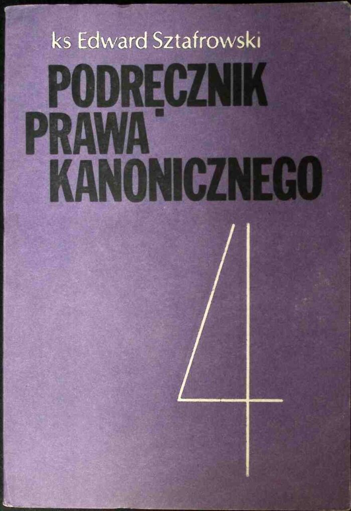 Podręcznik prawa kanonicznego, t. 4 - obrazek 1