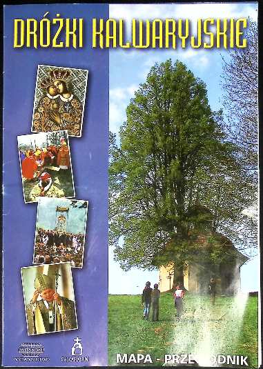 Dróżki kalwaryjskie. Mapa - przewodnik