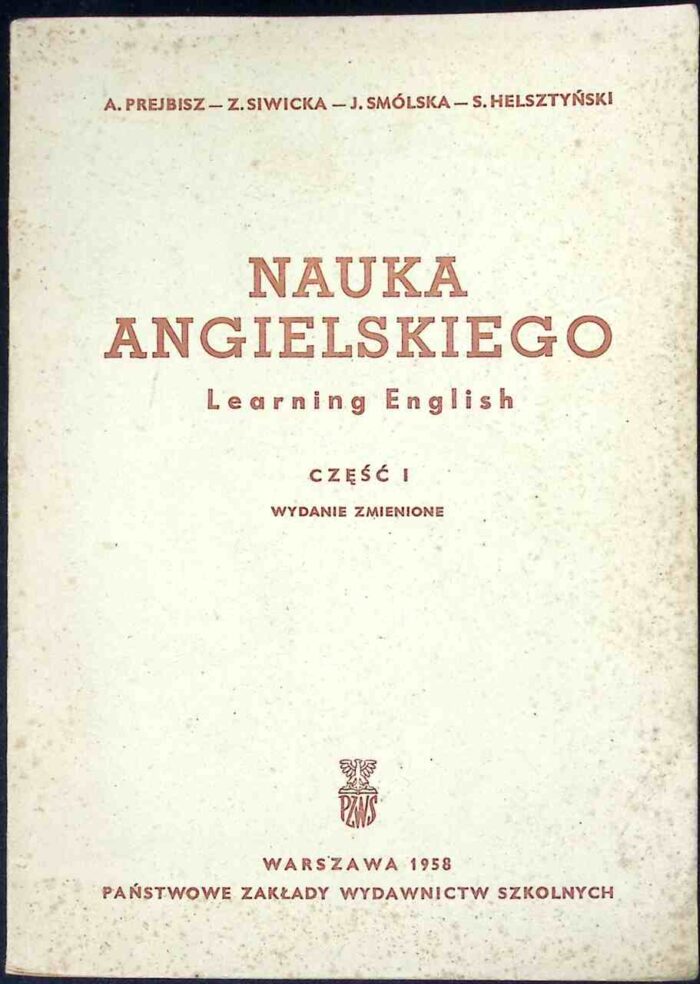 Nauka angielskiego, cz. I (1958) - obrazek 1