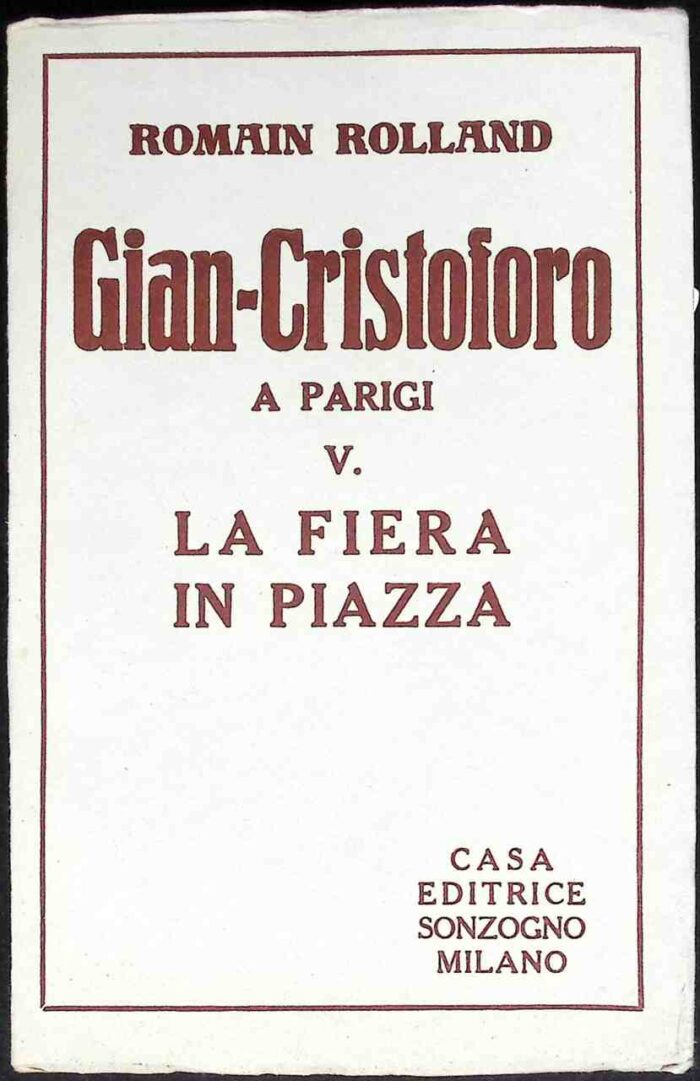 Gian-Cristoforo A Parigi, t. V La Fiera In Piazza - obrazek 1