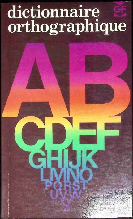 Dictionnaire ortographique