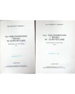 Ku człowiekowi i Bogu w Chrystusie. Zarys dogmatyki katolickiej, t. I-II