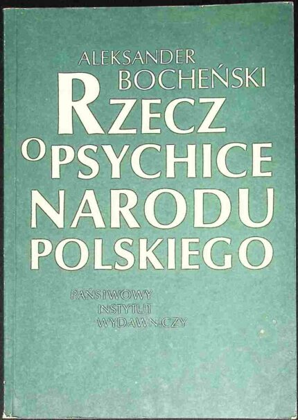 Rzecz psychice narodu polskiego