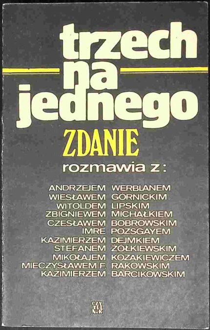 Trzech na jednego